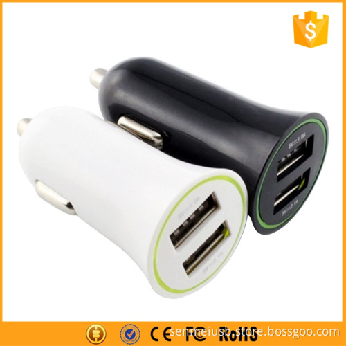 Dual Port USB Car Charger for Car
